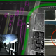 Video stills from the incident, the car’s data, and damage sustained when the bus clipped the car’s sensor